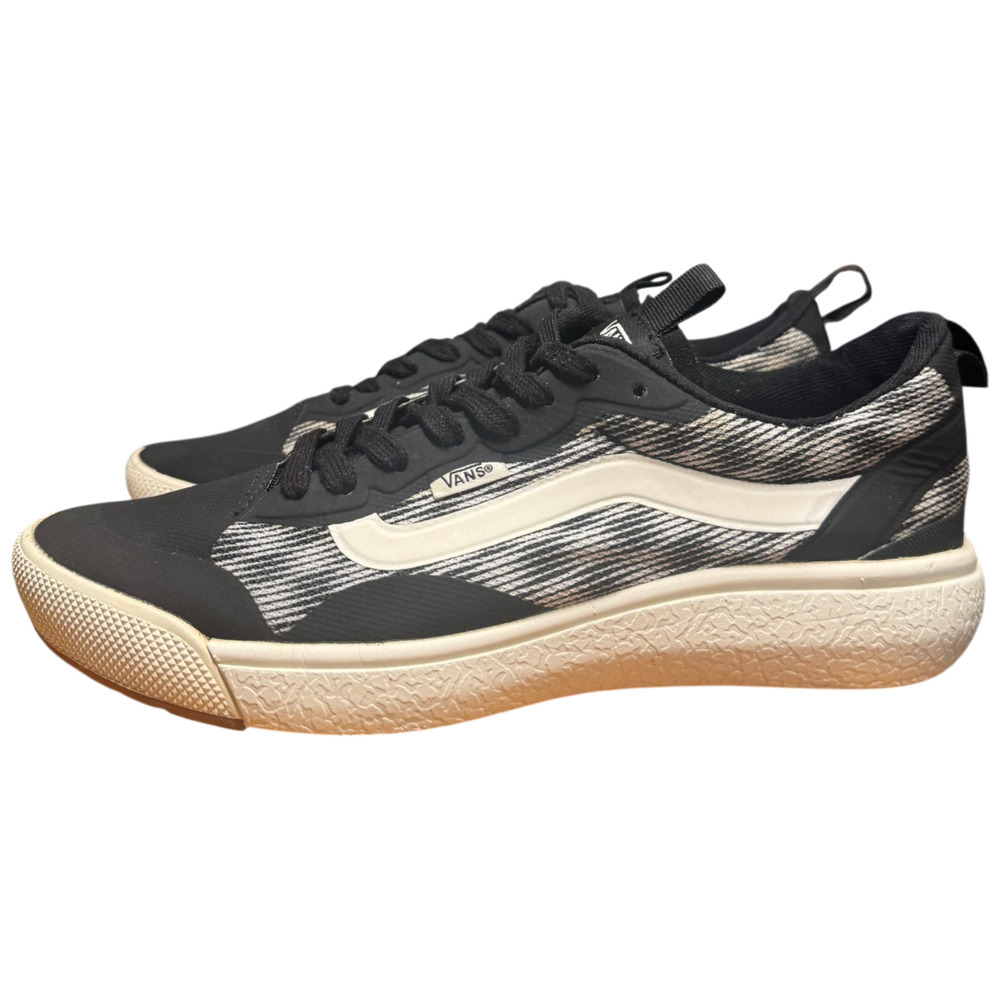 VANS UltraRange EXO Men's 7.5 Women's 9 Blur Check Black White Sneakers